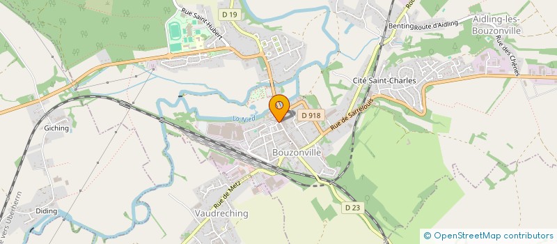 localisation de l'entreprise MADAME RITA ZAFFINO  BOUZONVILLE