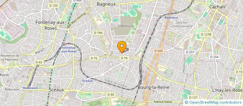 localisation de l'entreprise MADAME RIU MIYATA à BAGNEUX