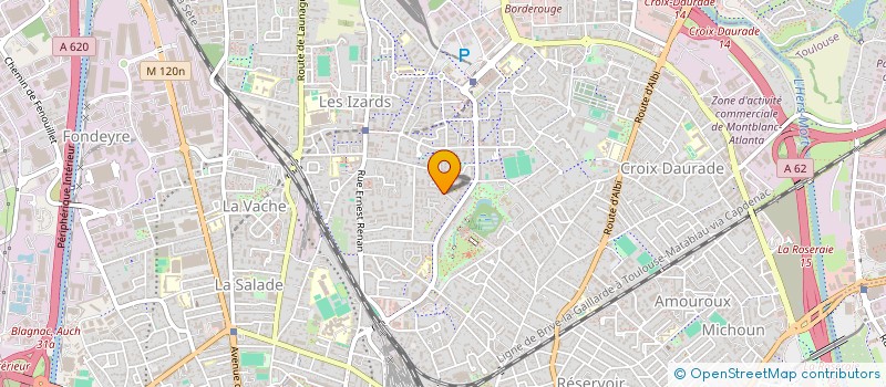localisation de l'entreprise MADAME RIVKA GUEDJ à TOULOUSE