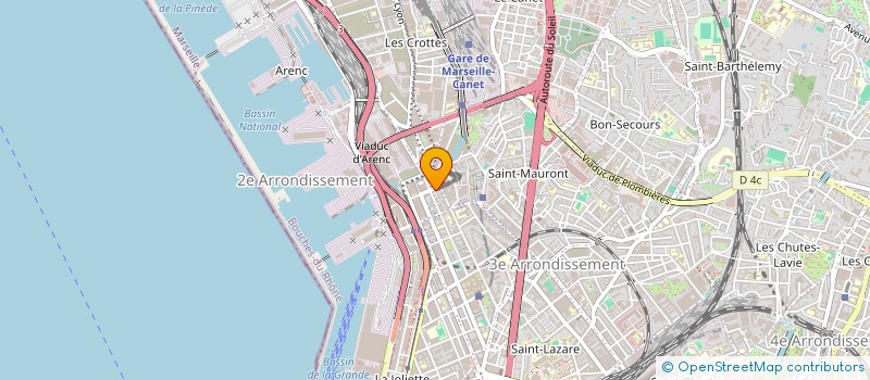 localisation de l'entreprise MADAME RIZIKI ALI à MARSEILLE