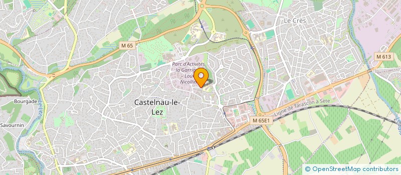 localisation de l'entreprise MADAME RIZLANE BENAMEUR à CASTELNAU-LE-LEZ