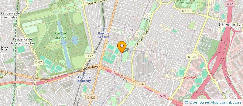 localisation de l'entreprise MADAME RIZLANE BOUABDELLAH à ANTONY