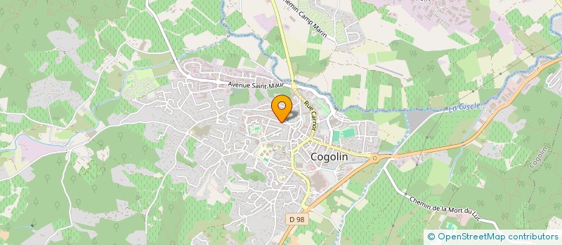 localisation de l'entreprise MADAME RIZZLANE AKARMOUCHE à COGOLIN