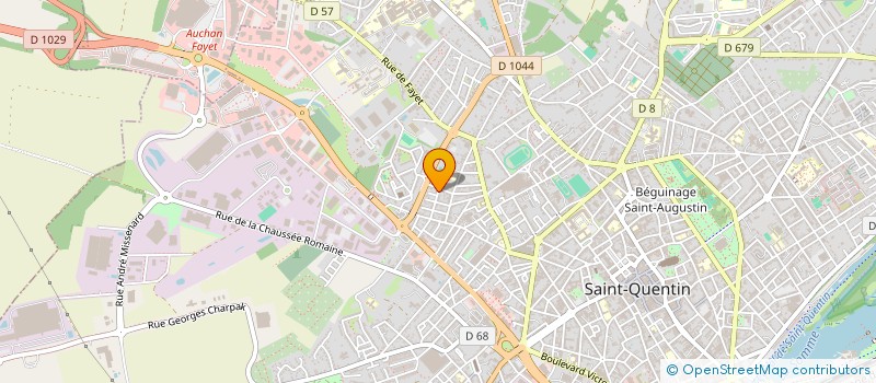 localisation de l'entreprise MADAME RKIA EL KIHAL à SAINT-QUENTIN