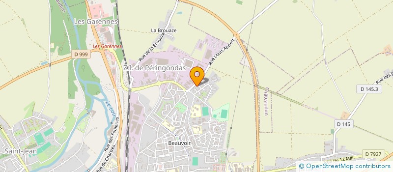 localisation de l'entreprise MADAME ROBELIA GRACEADIEU BANZOUZI à CHATEAUDUN