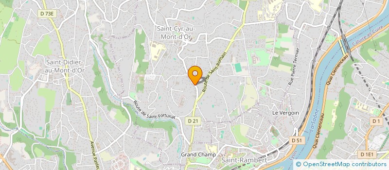 localisation de l'entreprise MADAME ROBERT  SAINT-CYR-AU-MONT-D'OR