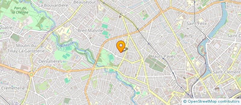 localisation de l'entreprise MADAME ROBERTA ANDREAZZA à NANTES