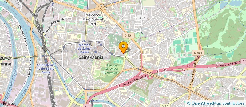 localisation de l'entreprise MADAME ROBERTA DUSI  SAINT-DENIS