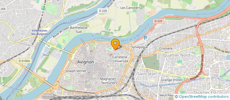 localisation de l'entreprise MADAME ROBERTA FERNANDEZ à AVIGNON