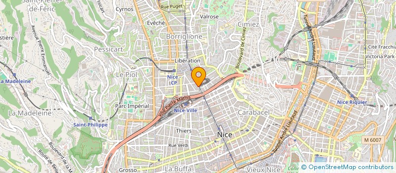 localisation de l'entreprise MADAME ROBERTA MORAIS  NICE