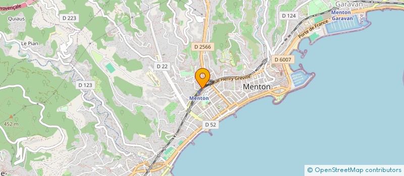 localisation de l'entreprise MADAME ROBERTA RUPKUTE à MENTON