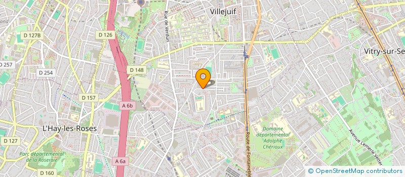 localisation de l'entreprise MADAME ROBERTA SEBASTIEN DALLOT  VILLEJUIF