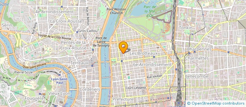 localisation de l'entreprise MADAME ROBERTE COURBIER  LYON