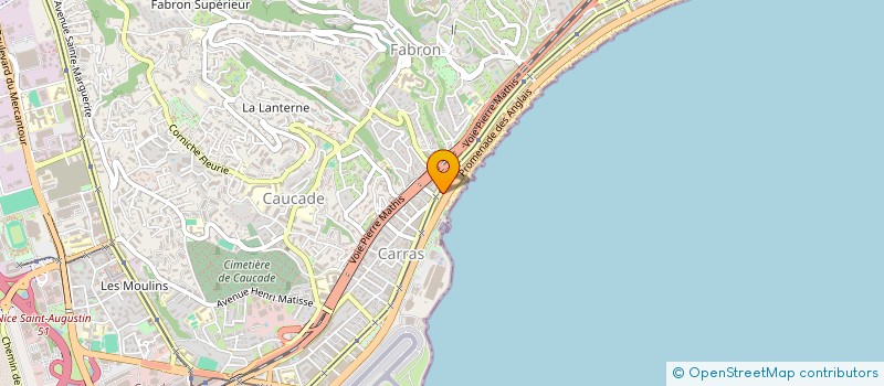 localisation de l'entreprise MADAME ROBERTE HEJTMANEK à NICE