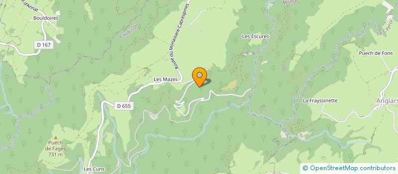 localisation de l'entreprise MADAME ROBERTE LAINE  COUBISOU