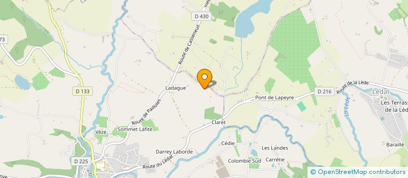 localisation de l'entreprise MADAME ROBERTE MARCHAND à CASSENEUIL