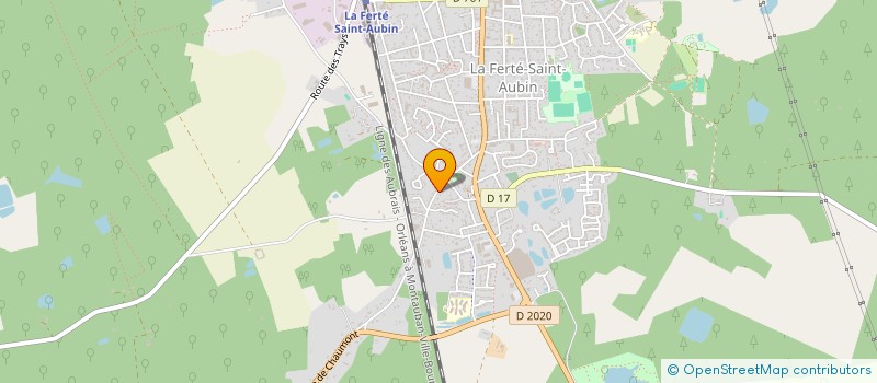 localisation de l'entreprise MADAME ROBERTE MICHOU à LIGNY-LE-RIBAULT
