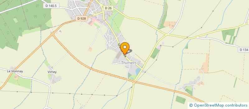 localisation de l'entreprise MADAME ROBERTE MORIZE à TREMBLAY-LES-VILLAGES