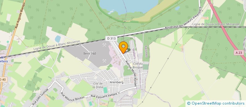 localisation de l'entreprise MADAME ROBERTE REMY  WALLERS