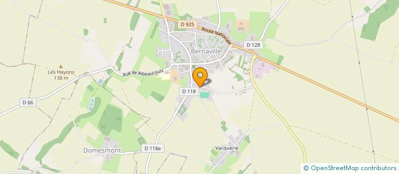 localisation de l'entreprise MADAME ROBERTINE CHIVE  CRAMONT