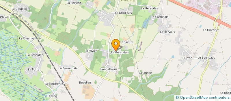 localisation de l'entreprise MADAME ROBERTTA OKOME MBAZOGUE OWONO  TREILLIERES