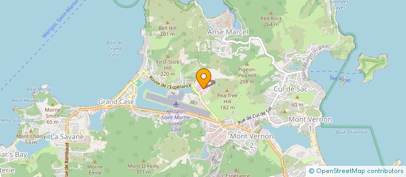 localisation de l'entreprise MADAME ROBIN COHEN  SAINT MARTIN