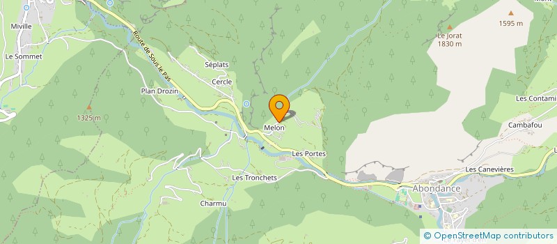 localisation de l'entreprise MADAME ROBYN SHORTLAND  ABONDANCE