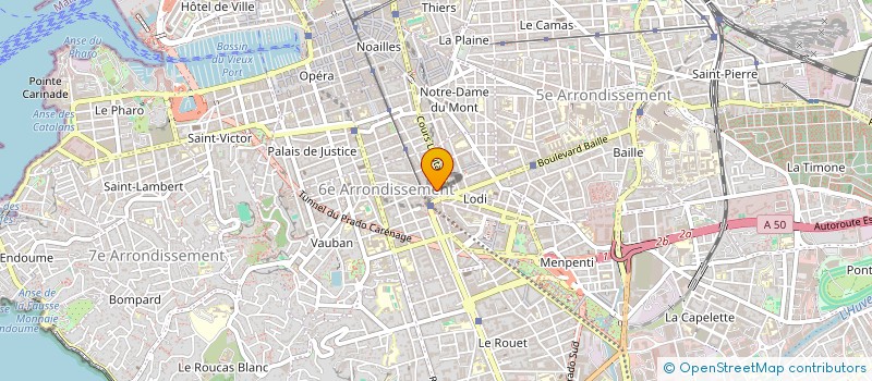 localisation de l'entreprise MADAME ROBYN SULLIVAN  MARSEILLE