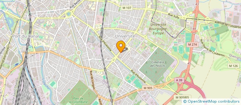 localisation de l'entreprise MADAME ROBYNE DEVERNOIS à DIJON