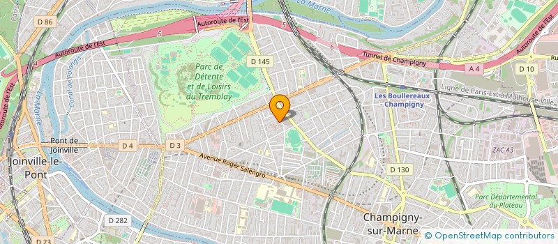 localisation de l'entreprise MADAME ROBYNE OLLIER  CHAMPIGNY-SUR-MARNE