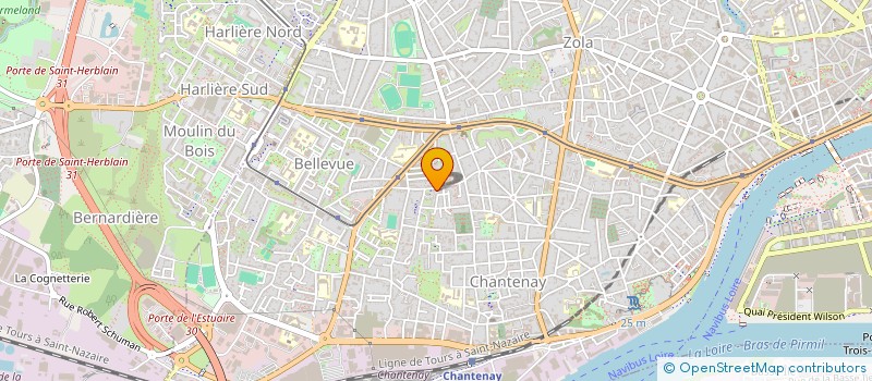 localisation de l'entreprise MADAME ROCH-LINE OKEMBA à NANTES