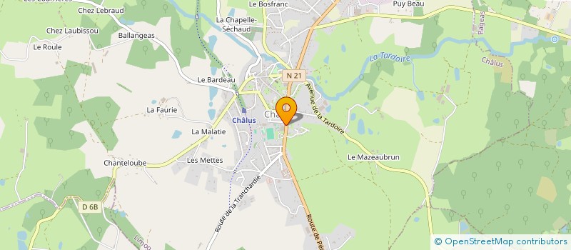 localisation de l'entreprise MADAME ROCIO ALMONACID NAVARRO à CHALUS
