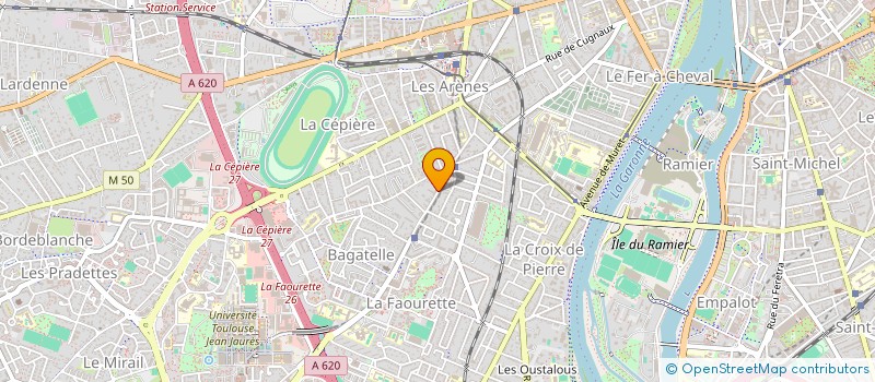 localisation de l'entreprise MADAME ROCIO ANDREA GAJARDO FICA à TOULOUSE