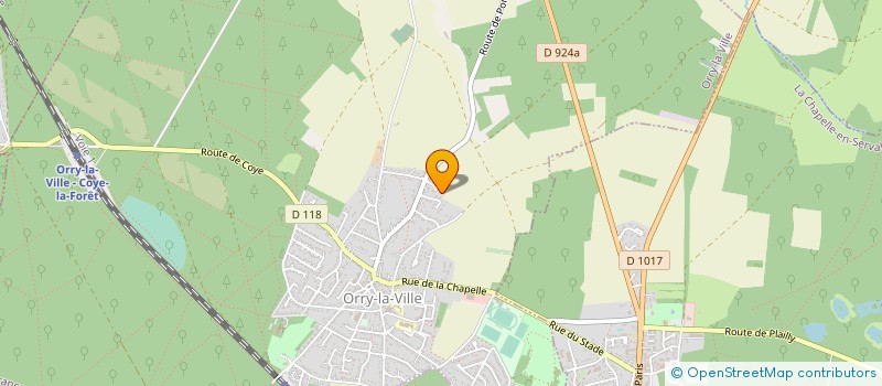 localisation de l'entreprise MADAME ROCIO ARGOTT CISNEROS  ORRY-LA-VILLE