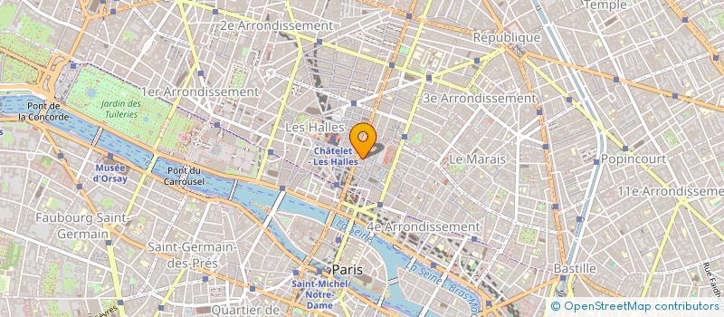 localisation de l'entreprise MADAME ROCIO BRAVO MORENO  PARIS