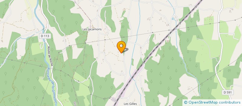 localisation de l'entreprise MADAME ROCIO DE LUXAN MESONERO  CHABRILLAN