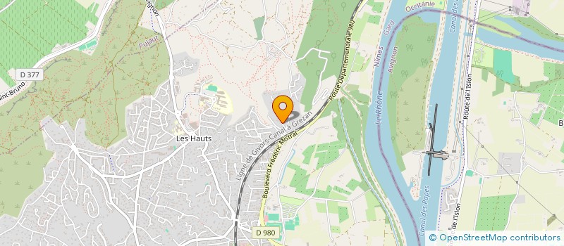 localisation de l'entreprise MADAME ROCIO GAINZA  VILLENEUVE-LES-AVIGNON