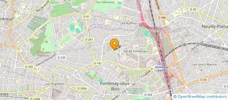 localisation de l'entreprise MADAME RODICA BOLOS à FONTENAY-SOUS-BOIS