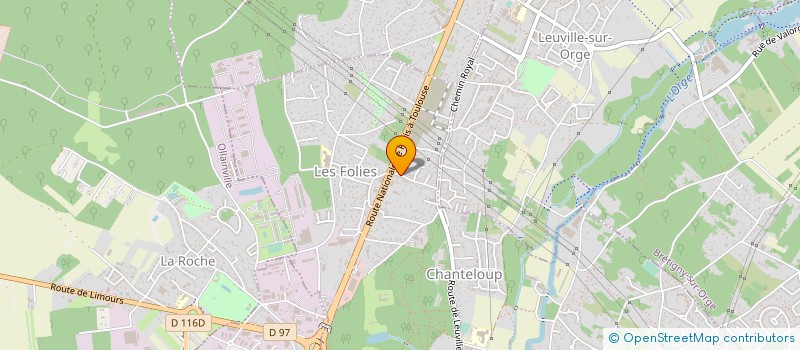 localisation de l'entreprise MADAME RODICA BOSII à SAINT-GERMAIN-LES-ARPAJON