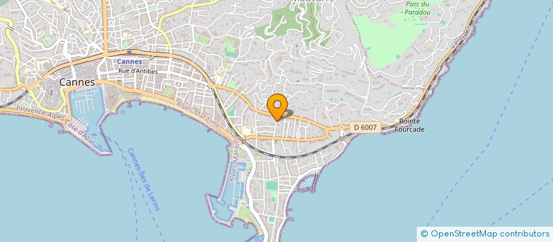 localisation de l'entreprise MADAME RODICA COTOMAN à CANNES
