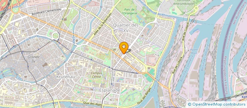 localisation de l'entreprise MADAME RODICA IONITA à STRASBOURG