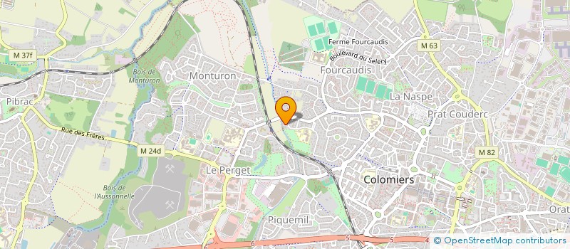 localisation de l'entreprise MADAME RODICA MIHAI à COLOMIERS