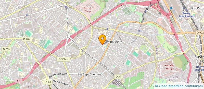 localisation de l'entreprise MADAME RODICA RISTA  MONTREUIL