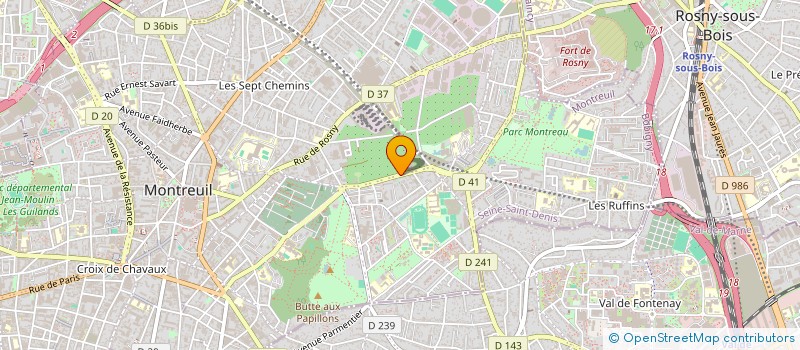 localisation de l'entreprise MADAME RODICA STEFAN à MONTREUIL
