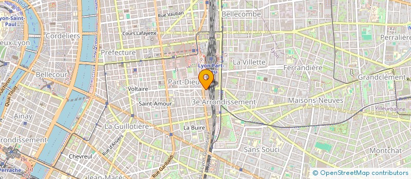 localisation de l'entreprise MADAME ROFIA GUELLAI  LYON