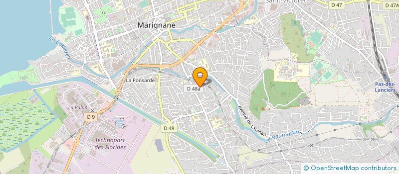 localisation de l'entreprise MADAME ROFIA SIABDERRAHMANE à MARIGNANE