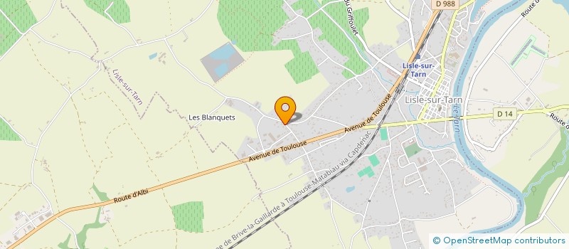 localisation de l'entreprise MADAME ROGA ROGA à LISLE-SUR-TARN