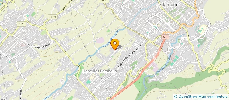 localisation de l'entreprise MADAME ROGER AMOURDON  SAINT-PIERRE