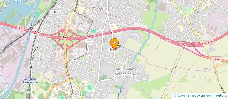 localisation de l'entreprise MADAME ROGER DESOIL  AULNOY-LEZ-VALENCIENNES