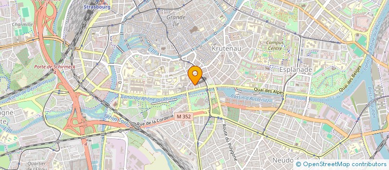 localisation de l'entreprise MADAME ROGERIA RODRIGUES à STRASBOURG